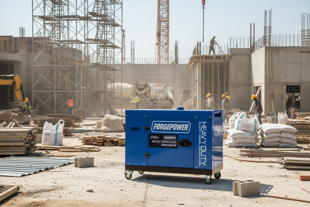 FORGEPOWER 6KVA Generator Silent Diesel