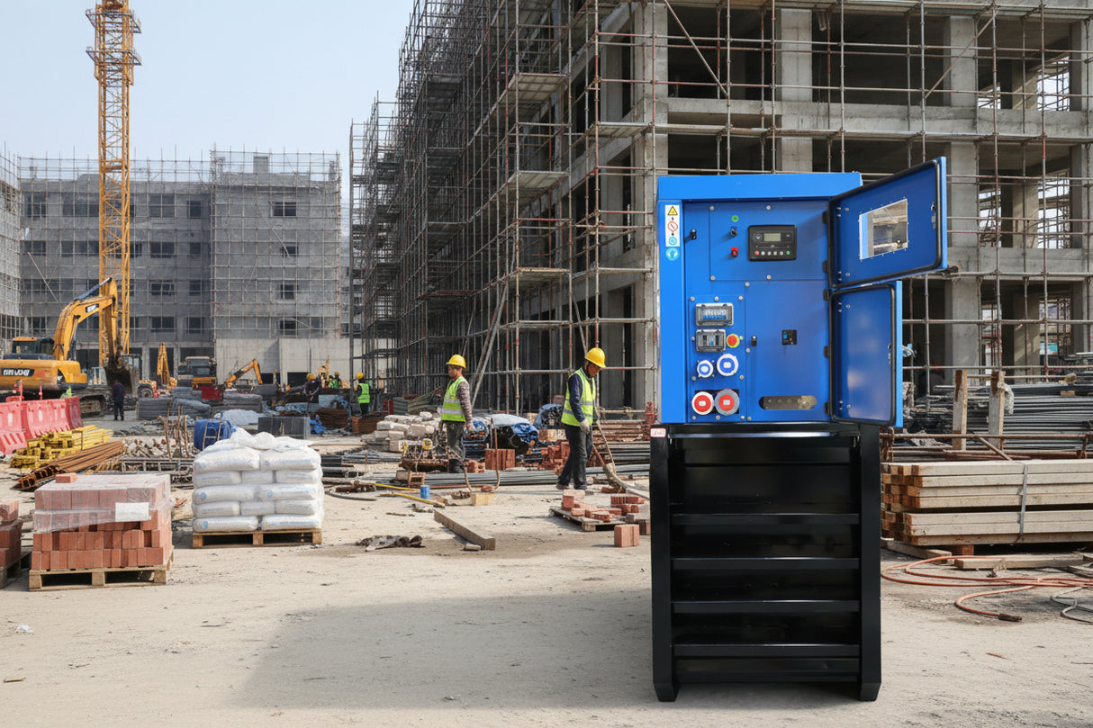 FORGEPOWER CUMMINS 44KVA Generator Silent Diesel 1000L Tank